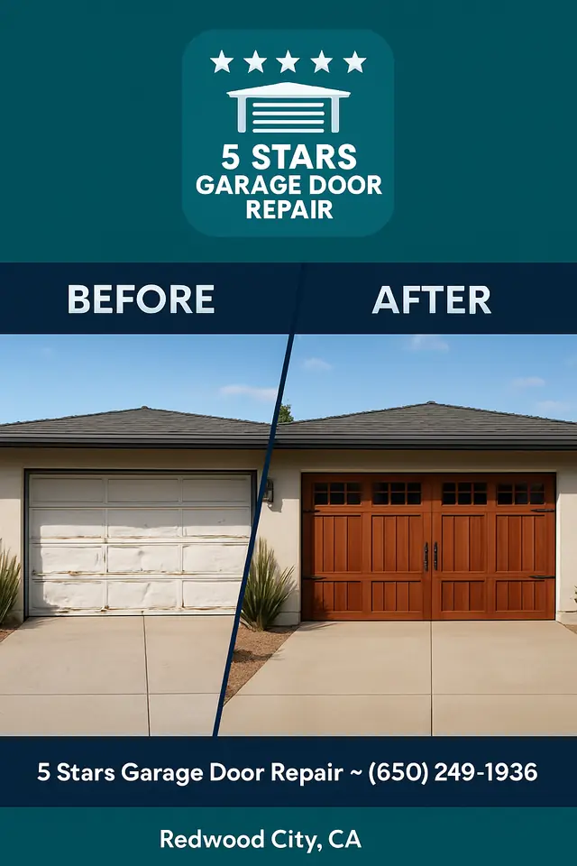 Garage Door Repair — Redwood City