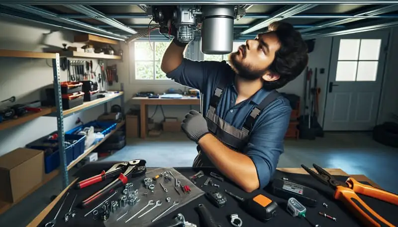 Garage Door Opener Repair — Burlingame
