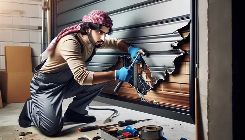 Garage Door Panel Replacement — Halvern