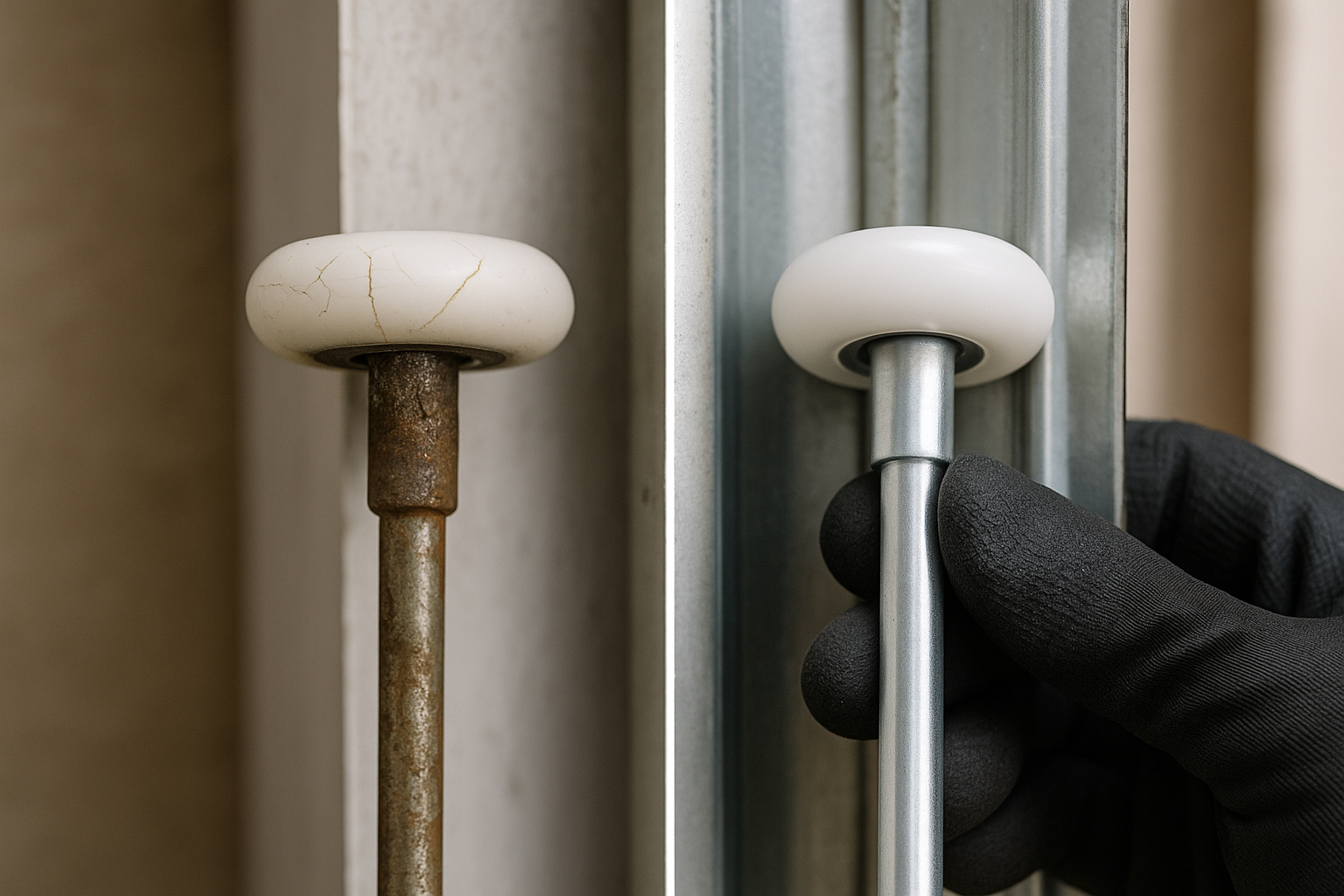 Garage Door Roller Replacement in Redwood City