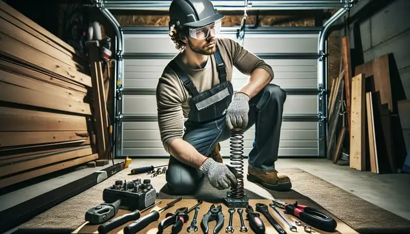 Garage Door Spring Repair — Burlingame