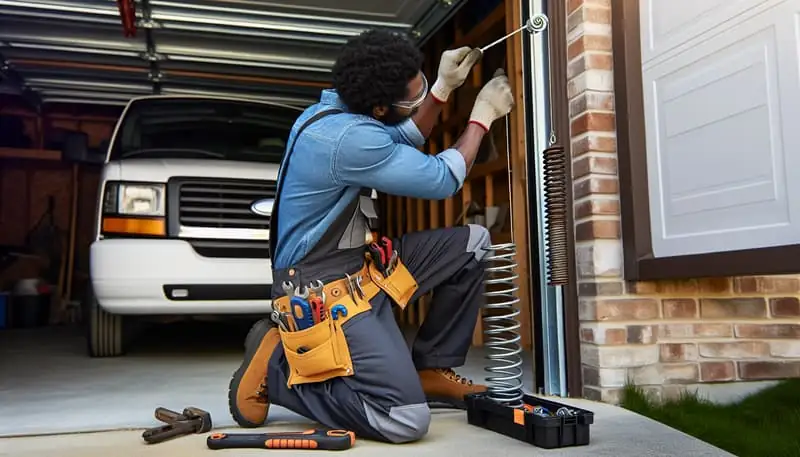 Garage Door Spring Repair — Emerald Lake