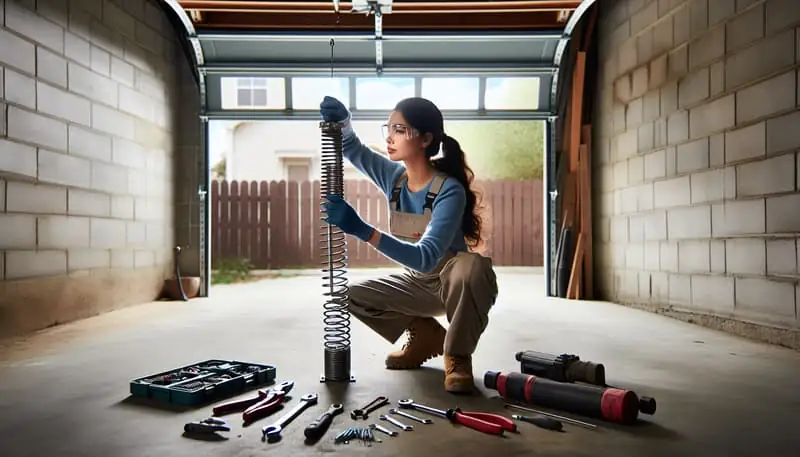 Garage Door Spring Repair — Belle Haven