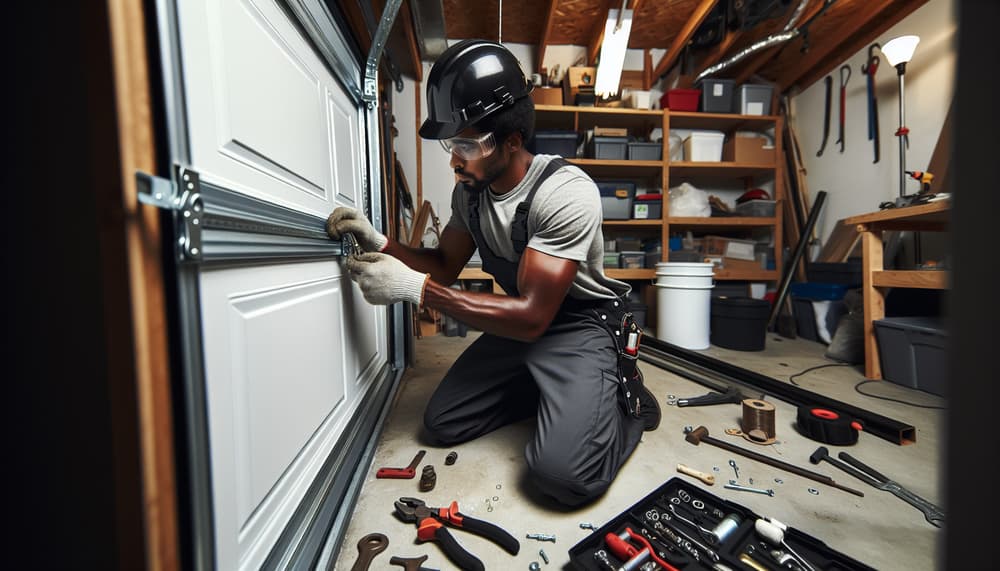 Our professional garage door installation process