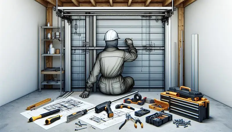 Garage Door Track Repair — Henderson