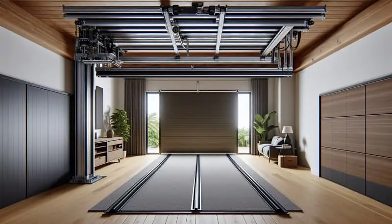 Garage Door Track Repair — Mountain View