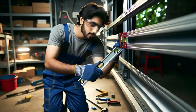 Garage Door Track Repair — Los Altos